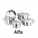 سرویس قابلمه 9 پارچه کرکماز 3 مدل Alfa Astra Tombik - تصویر 2