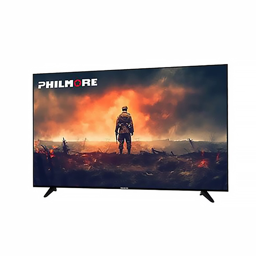 philmore-65-inch-qled-4k-tv-side-perspective (1) تلویزیون هوشمند 65 اینچ فیلمور Philmore مدل QLED 4K - تصویر 1